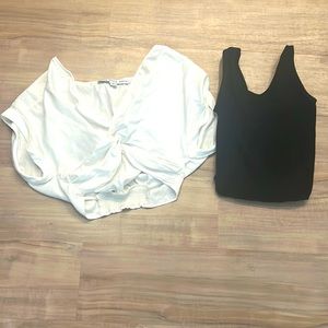 2 tops in 1*Hot 🔥girl summer night out look 👀EUC*Size M